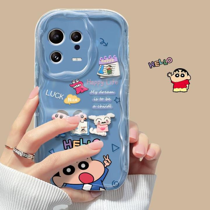 Suitable for Xiaomi 13 Phone case 11/10s Transparent Silicone note12pro Redmi k60 Cartoon Kindergarten Boy