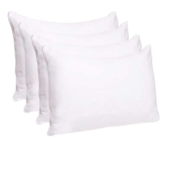 Pillow Covers Zipper Pillow Case Cover Luxury Soft Sleeping Pillows Cover 4 Pcs Fibber Pillow cover Home & Hotel Collection Pillow covers pillow protectors Machine Washable zipper pillow case Pack of 4 pcs Bed