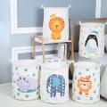 【HOT】 1Pc Cloth Art Folding Geometry Dirty Clothes Toys Storage Bucket Household Storage Basket Dirty Clothes Laundry Basket 40*50Cm. 