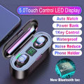 F9 Buds and F9-5 True Earbuds Wireless Earphones Bluetooth Stereo in Ear Headphones (Wireless Charging Case Included) Bluetooth Earbuds/Airdots/Headphone Touch Control Plus – Power Bank Buds Plus Offer More Accurate Sound & Microphones For Callin. 