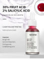 AHA BHA Serum, AHA 30% BHA 2% peeling solution, AHA BHA Exfoliator, AHA BHA miracle serum. 