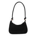 black  bag Trendy brilliant  Women's bag Shoulder bag for  use Party Office Fashion enthusiasts Versatile. 