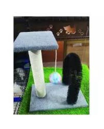 Scratching%20Post%20&%20Arch%20Shaped%20Massaging%20Toy%20-%20For%20Cat%20-%20Image%204