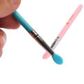 JM SEPROFE New Pattern Silicone Cosmetic Brush Mask Eye Shadow Brush Makeup Pink Blue. 