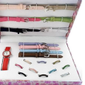 Ladies Interchangeable Watch Gift Set - 11 Color Dials & Straps. 
