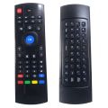 Voice Air Fly Remote Control With Mini Keyboard Gyroscope Air Mouse / Wireless Keyboard / Voice Function / IR Learning / 2.4G Receiver USE FOR Android TV Box / Mini PC / Smart TV / Projector / HTPC / All In One PC/TV | Triple H. 