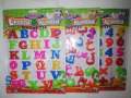 Pack Of Three Medium Size Magnetic Alphabet Letters, Numbers &Amp;Amp; Urdu Refrigerator Magnets Learning Toy. 