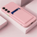 For Samsung Galaxy A05s Wallet Card Slot Silicone Back Cover For SamsungA05s GalaxyA05s Camera Shockproof Portable Card Case Soft Shell. 