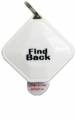 Magic Finder Anti-Lost Key Chain By Find Back - White. 