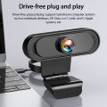 Auto Focus 1080P FHD USB Webcam for PC Computer Camera built-in noise reduction microphone Digital Web Cam For Lap Desktop Support Windows 2000 / XP / win7 / win8 /win10 Vista ready stock. 