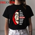 Money Heist Printed Summer Half Sleeves O Neck T Shirt For Women. 