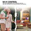 WBM Smart 4 Gang Wifi Control Touch Switch Button, Smart Wall Touch Button Switch Board. 