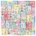 16PCS Chikawa Cartoon Characters Cute Theme Stickers Decorated Laptop Phone Case Water Bottle Classic Toy Stationery DIY Decal. 