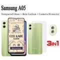 Samsung A05 A 05 A0 5 Matte Ceramic Tempered Glass for Samsung A05S Screen Protector A04 A04S A04E A14 back film. 