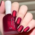 12ML Shimmer Red Purple Nail Polish Matte Velvet Popular Color Varnish. 
