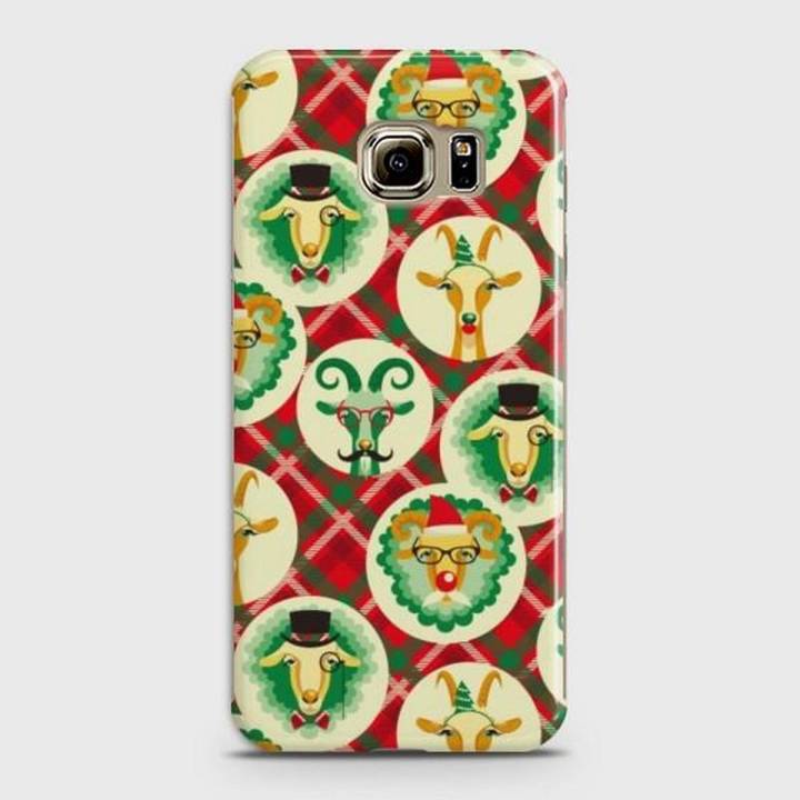 Samsung S6 Edge Cover - SkinLee HQ Hard Case - Funky Goat Horn - SKINLEE-447-1-31-92