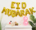 Eid Mubarak Foil Balloons Alphabets Set, Best for this Eid celebration 2021. 