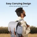 UGREEN Travel Case Gadget Bag Small Portable Electronics Accessories Organizer Travel Carry Hard Case Cable Tidy Storage Box Pouch with Double Layer Double Zipper Snap Hook Carrying Strap. 