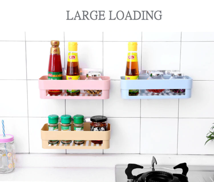 Plastic%20Bathroom%20Organize%20%20Kitchen%20Rack%20Shower%20Caddy%20Basket%20with%20Wall%20Mounted%20Sticker%20Tape%20Storage%20Holder%20Hanging%20Organizer%20Basket%20-%20Image%204