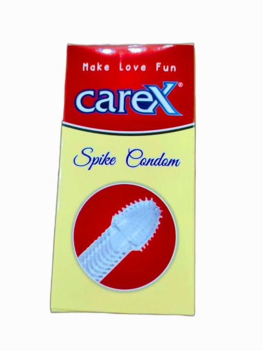 Carex High Quality Premium Spike Condom No Dots