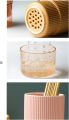 Ceramic Utensils Holder - Bottom Drain Hole Self Draining Ceramic Chopsticks Holder, Ceramic Tableware Drain Rack Storage Tube, Solid Color Cutlery Drainer For Spoon Chopsticks Fork, Cutlery Holder. 