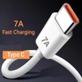 100% Quality+COD 7A 66W Type C USB Cable Charge Cable Super Fast Data Sync Transfer Cord Charging USB Charger Cables Data Cord For Type C Mobile Phone. 