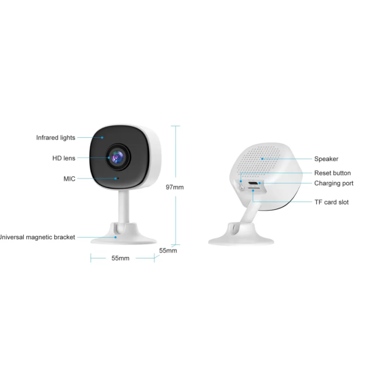 Vstarcam%20C1%202MP%20Indoor%20Two%20Way%20Audio,%20Color%20Night%20Vision%20Magnetic%20base%20%20Wireless%20WIFI%20Camera%20-%20Image%204