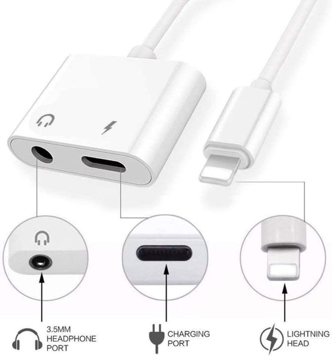 Headphone%20Adapter%20for%20iPhone%202%20in%201%20to%203.5%20mm%20AUX%20Audio%20Dongle%20Accessories%20for%20Headphones%20Compatible%20with%20iPhone%207/7Plus/8/8Plus/X/XS/11/12/Pro%20Max/iPad,%20Supports%20%20iOS%2012%20or%20later%20-%20White%20-%20Image%203