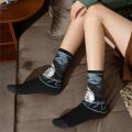 Colorful The Cure Band Robert Smith Football Socks Polyester Crew Socks for Women Men Non-slip. 