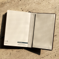 Dot Grid Journal, Bullet journal Notebook, Diary. 120 g/sm Ultra Thick Paper, 5mm Dot Grid, Premium Vegan Leather Hard Cover, 160 pages, Ivory color Pages, Round Corner. 