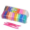 Pack of 12 Play dough Super Light Soft Polymer Clay Modelling Clay. 