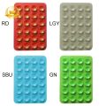 DIY 24 Silicone Sucker Suction Pad For Cardboard Silicone Suction Cup of Mobile Phone Accessories. 