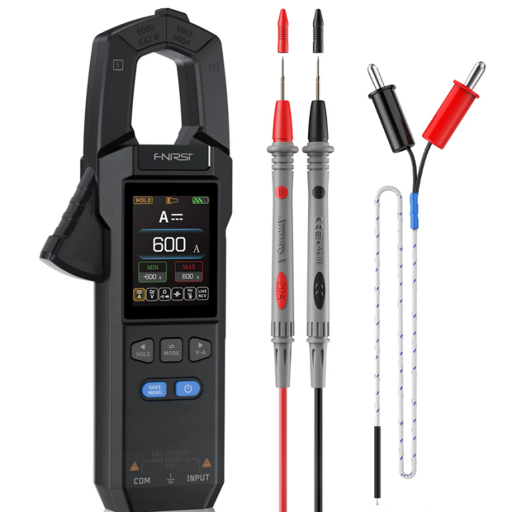 DC AC Current Voltage Clamp Meter DC AC Current Voltage Digital Multimeter FNIRSI DMC-100