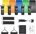 11-Piece Power Exercise Resistance Band Set - 5-in-1 Fitness Equipment for Men & Women (Imported)". 