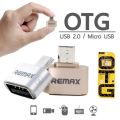 Micro USB OTG Connector RA USB 2.0 OTG Adapter USB connector with Mobile Remax OTG Connectors Premium quality. 