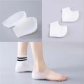 Invisible Height Increase Silicone Socks Gel Heel Pads Orthopedic Arch Support Heel Cushion Soles Insole Foot Massage Unisex Pad. 