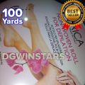 Wax Strip Roll 100 Rica Roll on Wax - Wax Strips Roll - Wax Strips Paper - Home waxing kit Cotton wax strips  Roll 100 Yards. 