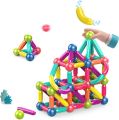 Magnetic Stick, Magnetic Balls and Rods Set, Building Stick Blocks, Magnetic Blocks, STEM Stacking Magnetic Toys Magnet Educational Toys for Kids, Boys, and Girls (25 PCS). 