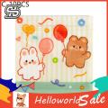 HelloWorld Biscuits Bags Transparent Candy Biscuit Gift Cartoon Self Sealing Storage Pouches. 