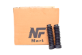 Universal Motorcycle Front Fork Boots Gators Covers Rubber For Honda, Yamaha, Suzuki All Bikes Universal (SHOCKS ABSORBER) High Quality. 