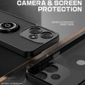 For Infinix Hot 30i Case Side Stripe Design Soft TPU Matte Texture Multifunctional Bracket All Inclusive Protection For Infinix Hot 30i Back Cover. 