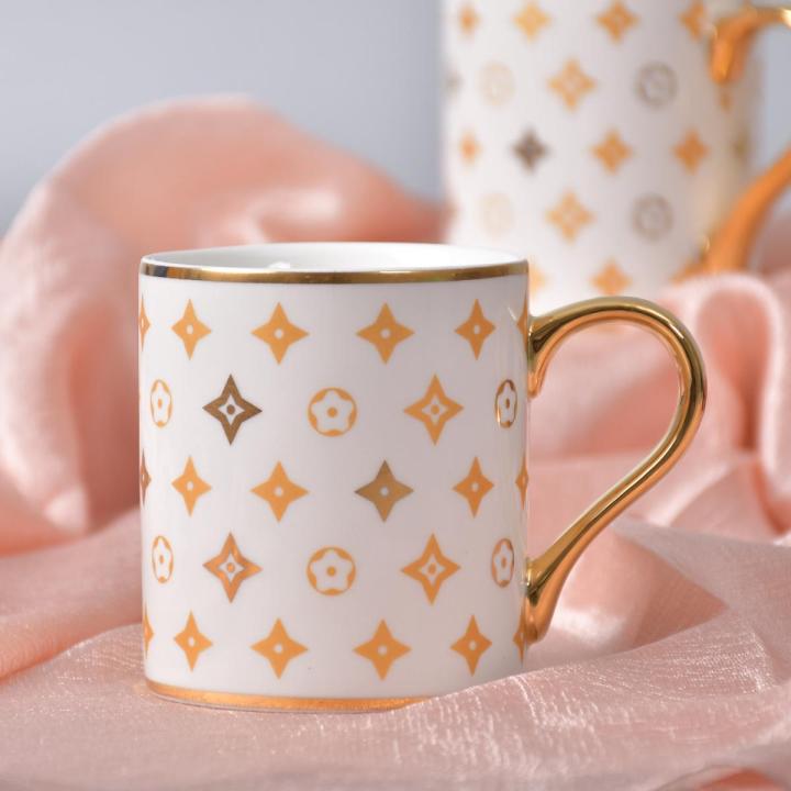 Ceramic Tea Cups Set- 1 Pc Large Coffee Mugs for Tea- Beautiful Coffee Cups