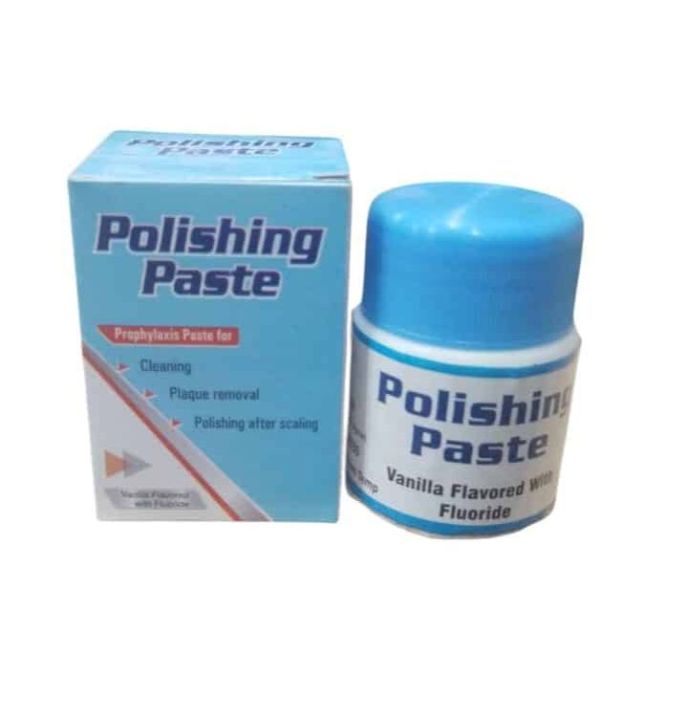 Prophylaxis Polishing Paste – Vanilla Flavored with Fluoride for Cleaning, Plaque Removal & Post-Scaling | Available at Meezan Dental Supply