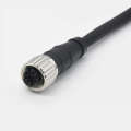 M12 circular connector harness 4 core 5P8 hole 12 pin 17P waterproof aviation plug connection wire male and female connectors. 