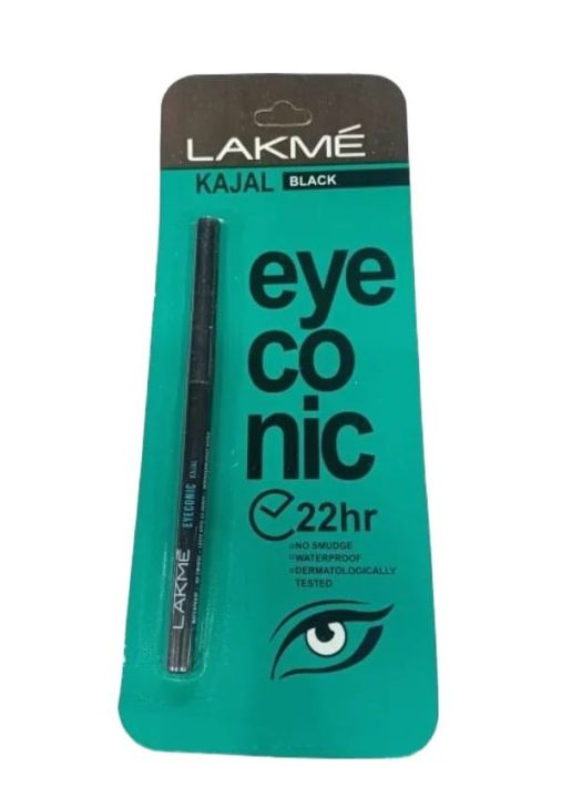 Lakme kajal Eye pencil, Color Black For Girls