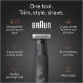 Braun Series XT5100 – Beard Trimmer, Shaver and Electric Razor for Men, Body Grooming Kit for Manscaping, Durable One Blade, One Tool for Stubble, Hair, Groin, & Underarms. 