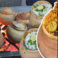 Tandoori Biryani Pot | Matka Biryani Pot |  Clay Pot| Clay Crockery Pots | Earthen Crockery Pots | Terracotta Crockery Pots. 