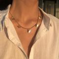Gold Butterfly choker Korean Jewellery Necklace For Girls - Gold Chain Neck Statement Collar Chains Choker Shining Female Choker Jewellery For Girls. 