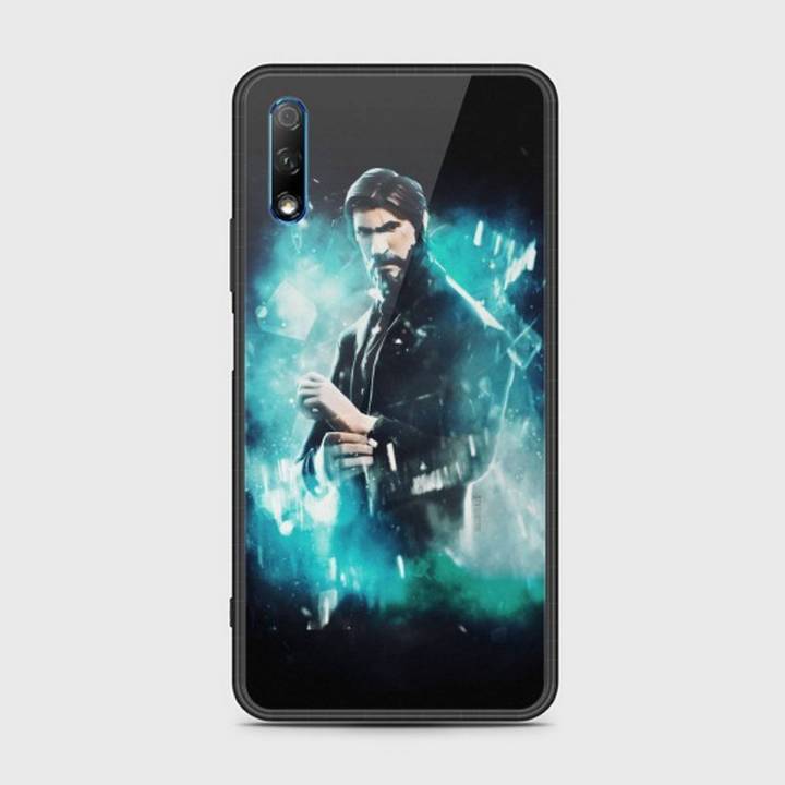 Honor 9X Cover - SkinLee HQ Infinity Glass Case (Soft) - Fortnite John Wick - SKINLEE-504-1-808-409