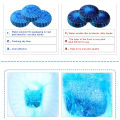 10Pcs Blue Automatic Toilet Cleaner Stain Remover Tabs Tablet Flush Tank Bathroom Freshener. 